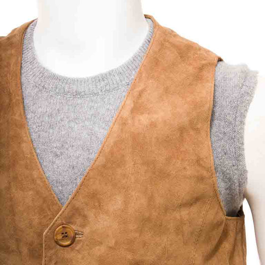 Premium Suede Leather Vest - Timeless Style Meets Modern Comfort - RUGGAN