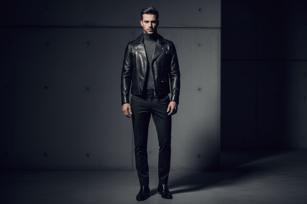 Cropped Leather Jackets - RUGGAN